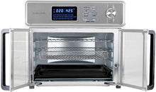 Load image into Gallery viewer, Kalorik 26 QT Digital Maxx Air Fryer Oven, Roaster, Broiler, Rotisserie, Dehydrator, Oven, Toaster, Pizza Oven and Slow Cooker. 9 Accessories with Cookbook. Sears up to 500⁰F. Extra Large Capacity, All in One Appliance. Stainless Steel.