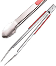 Load image into Gallery viewer, Jim Beam JB0156 Soft Grip Handle Grilling Tools Set (5-Piece), Silver