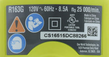 Load image into Gallery viewer, Ryobi R1631K 1-1/2 Peak HP 8.5 Amp LED Lit Corded Router Including 3 Piece Bit Set (w/ Tool Bag)