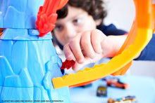 Load image into Gallery viewer, Hot Wheels FTD61 City Volcano Escape Connectable Play Set with Diecast and Mini Toy Car