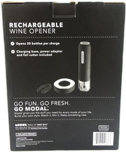 Load image into Gallery viewer, Modal Rechargeable Wine Opener (MD-WORCBK7) Black - New