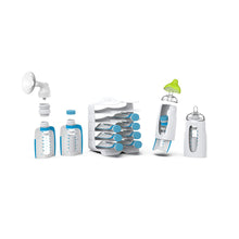 Load image into Gallery viewer, Kiinde Twist Universal Direct-Pump Feeding System Starter Kit for Leak-Free and Transfer-Free Breastmilk Collection, Freezing, Heating and Feeding, New Mom Gift