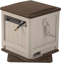 Load image into Gallery viewer, Suncast 225 ft. Swivel Hideaway Hose Reel with Hose Guide and Crank Handle, Mocha/Taupe