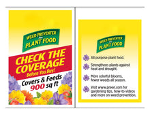 Load image into Gallery viewer, Preen Garden Weed Preventer Plus Plant Food - 5.625 lb Covers 900 sq. ft.
