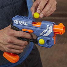 Load image into Gallery viewer, NERF Rival Knockout XX-100 Blaster -- Round Storage, 90 FPS Velocity, Breech Load -- Includes 2 Official Rival Rounds -- Team Blue