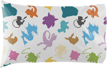 Load image into Gallery viewer, Pokémon, "Kanto Favorites" Twin Bed in a Bag Set, 64" x 86", Multi Color