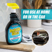 Load image into Gallery viewer, Invisible Glass Premium Glass Cleaner with Amazon Basics Thick Microfiber Cleaning Cloths