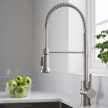 Load image into Gallery viewer, Kraus Britt Commercial Style Kitchen Purita Water Filter Faucet Combo