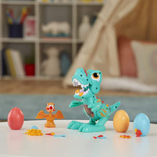 Load image into Gallery viewer, Play-Doh Dino Crew Crunchin' T-Rex Toy for Kids 3 Years and Up with Funny Dinosaur Sounds and 3 Eggs, 2.5 Ounces Each, Non-Toxic