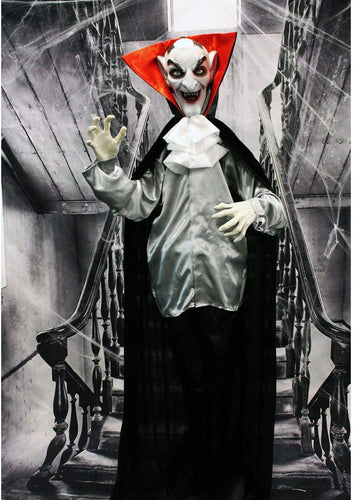 Haunted Hill Farm HHFORTTLR-1FLSA Life-Size Animatronic Witch, Color 1