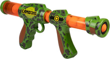 Load image into Gallery viewer, Hog Wild Camo Power Popper 12X - Rapid Fire Foam Ball Blaster Gun - Shoots Up to 12 Foam Balls
