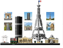 Load image into Gallery viewer, LEGO Architecture Skyline Collection 21044 Paris Skyline Building Kit With Eiffel Tower Model and other Paris City Architecture for build and display (649 Pieces)