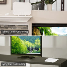 Load image into Gallery viewer, ANTOP Amplified Digital Indoor HDTV Antenna 50 Miles Range with Built-in Smart Switch Amplifier 360 Degree Reception and 10ft Cable