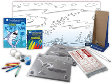 Load image into Gallery viewer, Smithsonian Sea Life Perfect Cast Cast, Paint, Display and Learn Craft Kit