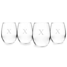Load image into Gallery viewer, Cathy&#39;s Concepts Stemless Wine Glasses