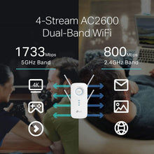 Load image into Gallery viewer, TP-Link Extender WiFi Up Dual Band Range Access Point Internet RE450 PCMag Editor's Smart Home Devices Networking router