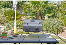 Load image into Gallery viewer, Nexgrill Industries Inc. 820-0033 2-Burner Portable Propane Gas Table Top Grill