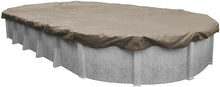 Load image into Gallery viewer, Pool Mate 571015-4 Sandstone Winter Pool Cover for Oval Above Ground Swimming Pools