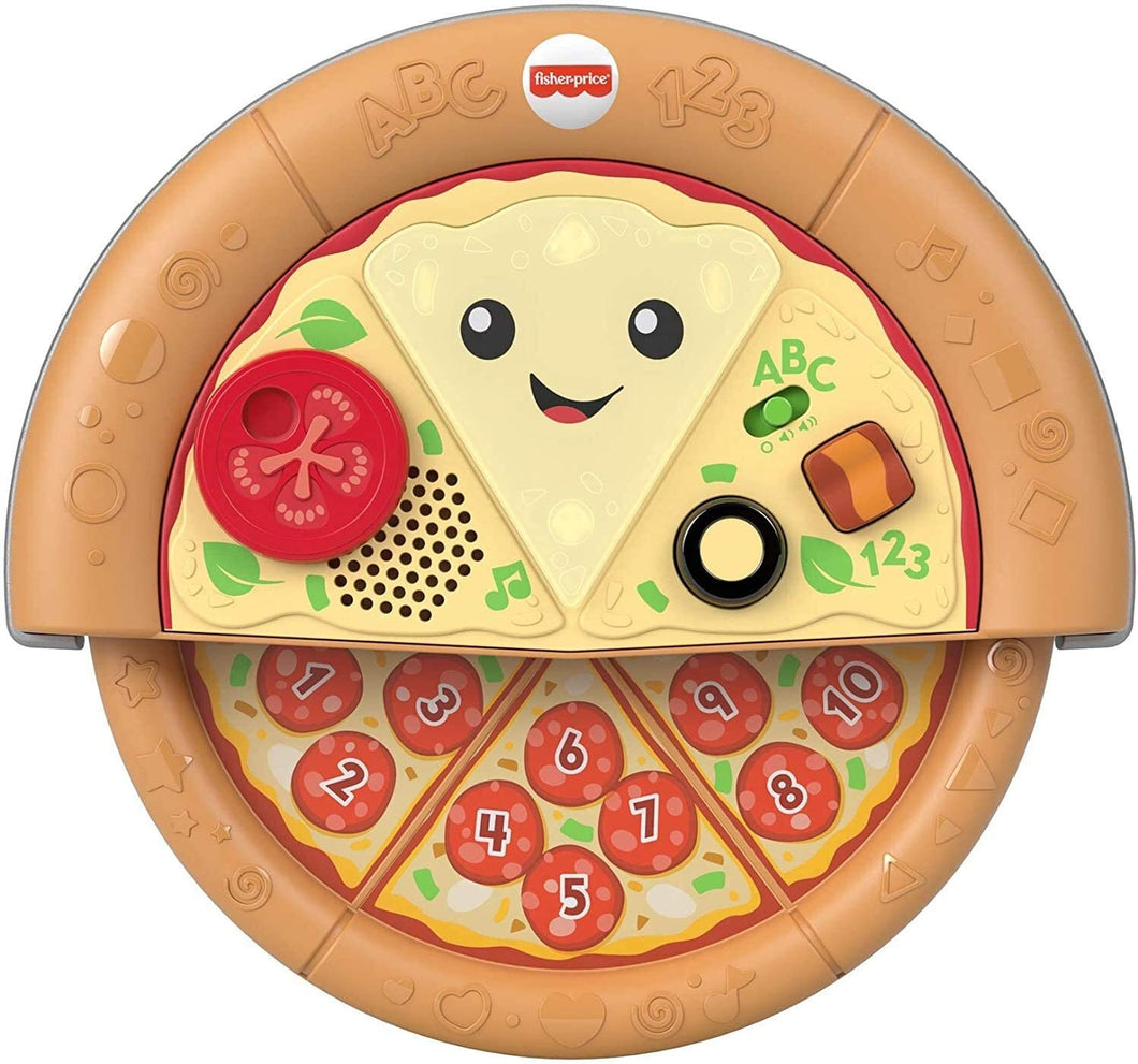 Fisher-Price Laugh & Learn Slice of Learning Pizza Brown, Gray, Red, Green