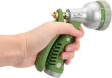 Load image into Gallery viewer, Martha Stewart MTS-S2M-A7 Heavy-Duty Easy-Grip Metal Nozzles Kit, Set of 2, Gardening