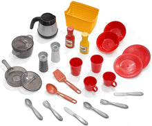 Load image into Gallery viewer, Step2 Little Cooks Kitchen | Play Kitchen for Babies &amp; Toy Accessories Set | Baby Kitchen Playset with Realistic Sounds