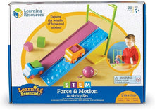 Load image into Gallery viewer, Learning Resources STEM Force &amp; Motion Activity Set, 20 Pieces, Ages 5+