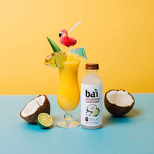 Load image into Gallery viewer, Bai Coconut Flavored Water, Andes Coconut Lime, Antioxidant Infused Drinks, 18 Fluid Ounce Bottles