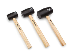 TEKTON 30503 Wood Handle Rubber Mallet, 16-Ounce