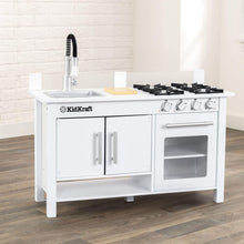 Load image into Gallery viewer, KidKraft Little Cook's Work Station Kitchen, White (53407)