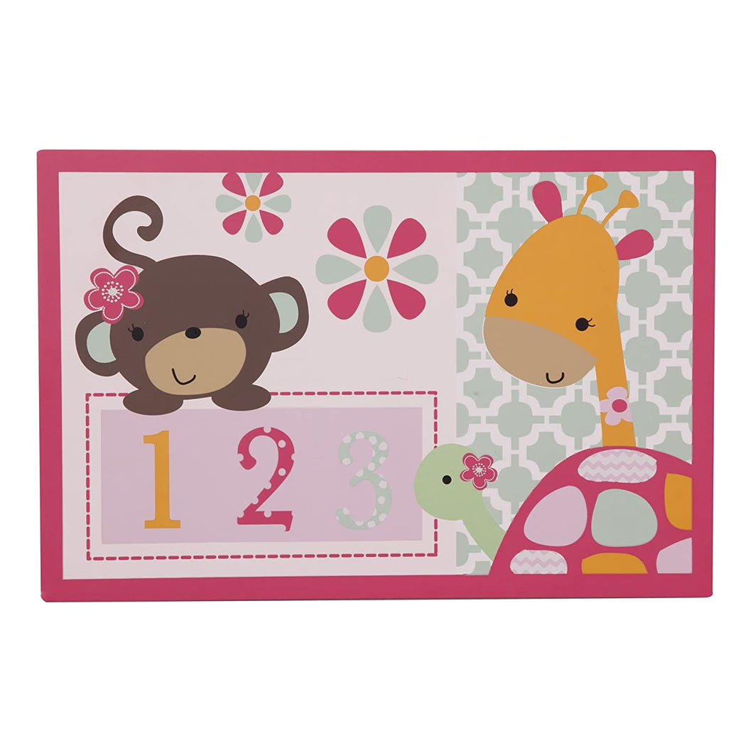 Bedtime Originals Wall Decor, Jungle Sweeties