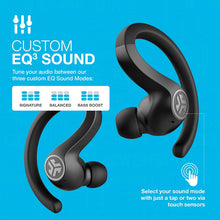 Load image into Gallery viewer, JLab Audio JBuds Air Sport True Wireless Bluetooth Earbuds + Charging Case - IP66 Sweat Resistance - Class 1 Bluetooth 5.0 Connection - 3 EQ Sound Settings JLab Signature, Balanced, Bass Boost
