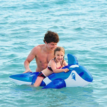 Load image into Gallery viewer, Small World Toys Acvtive Edge-Transparent Whale Rider Inflatable Toy