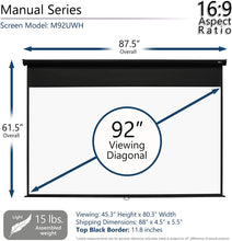 Load image into Gallery viewer, Elite Screens Manual Series