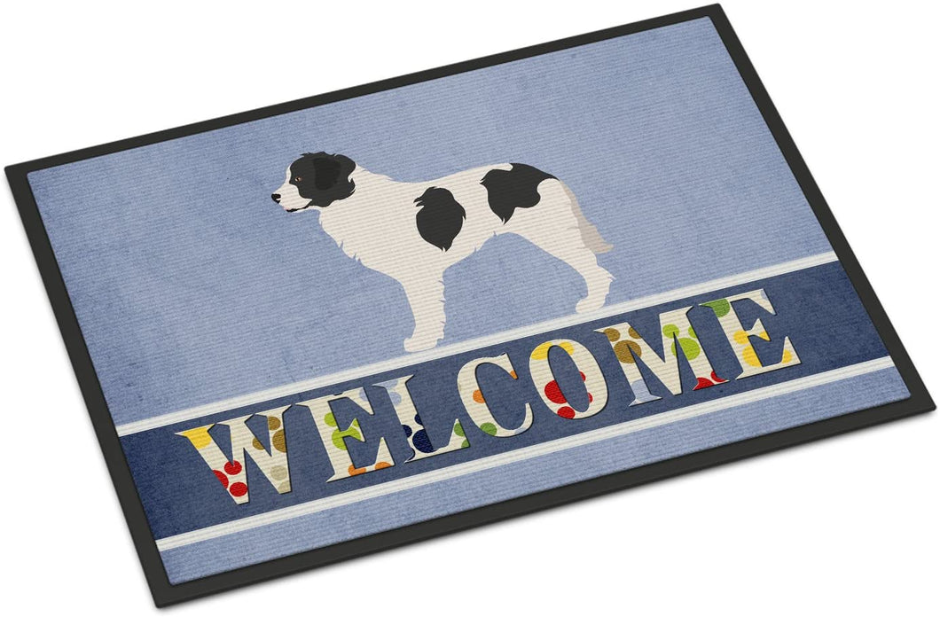 Caroline's Treasures Aidi Atlas Mountain Dog Christmas Doormat 18hx27w Multicolor