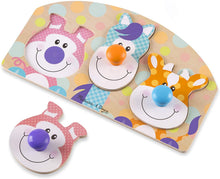 Load image into Gallery viewer, Melissa &amp; Doug FIRST PLAY Farm Jumbo Knob Puzzle