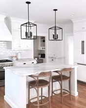 Load image into Gallery viewer, Sea Gull Lighting 5115004-839 Perryton Medium Four-Light Hall/Foyer Hanging Modern Fixture, Blacksmith Finish