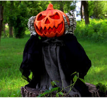 Load image into Gallery viewer, Haunted Hill Farm HHFJGIRL-1LSA 33 in. Animotronic Groundbreaker Zombie, Indoor/Outdoor Halloween Decoration, Multi