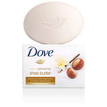 Load image into Gallery viewer, Dove Purely Pampering Beauty Bar For Softer Skin Shea Butter More Moisturizing Than Bar Soap 3.75 oz 6 Bars