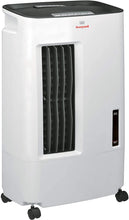 Load image into Gallery viewer, Honeywell CS071AE Quiet, Low Energy, Compact Portable Evaporative Cooler with Fan &amp; Humidifier, Carbon Dust Filter &amp; Remote Control, White