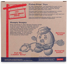 Load image into Gallery viewer, Basic Fun Fisher Price Classics Humpty Dumpty Pull Along