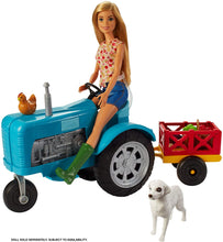 Load image into Gallery viewer, Barbie Sweet Orchard Farm Tractor and Accessories