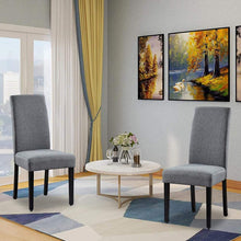 Load image into Gallery viewer, Savona Grey Upholstery Contemporary Dining Accent Chair Set of 2