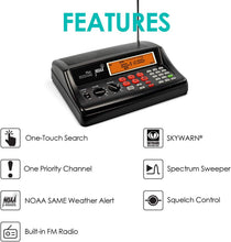 Load image into Gallery viewer, Whistler WS1010 Analog Handheld Scanner (Black)