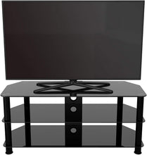 Load image into Gallery viewer, AVF Media Component TV Stand with Cable Management for up to 55&quot; TVs