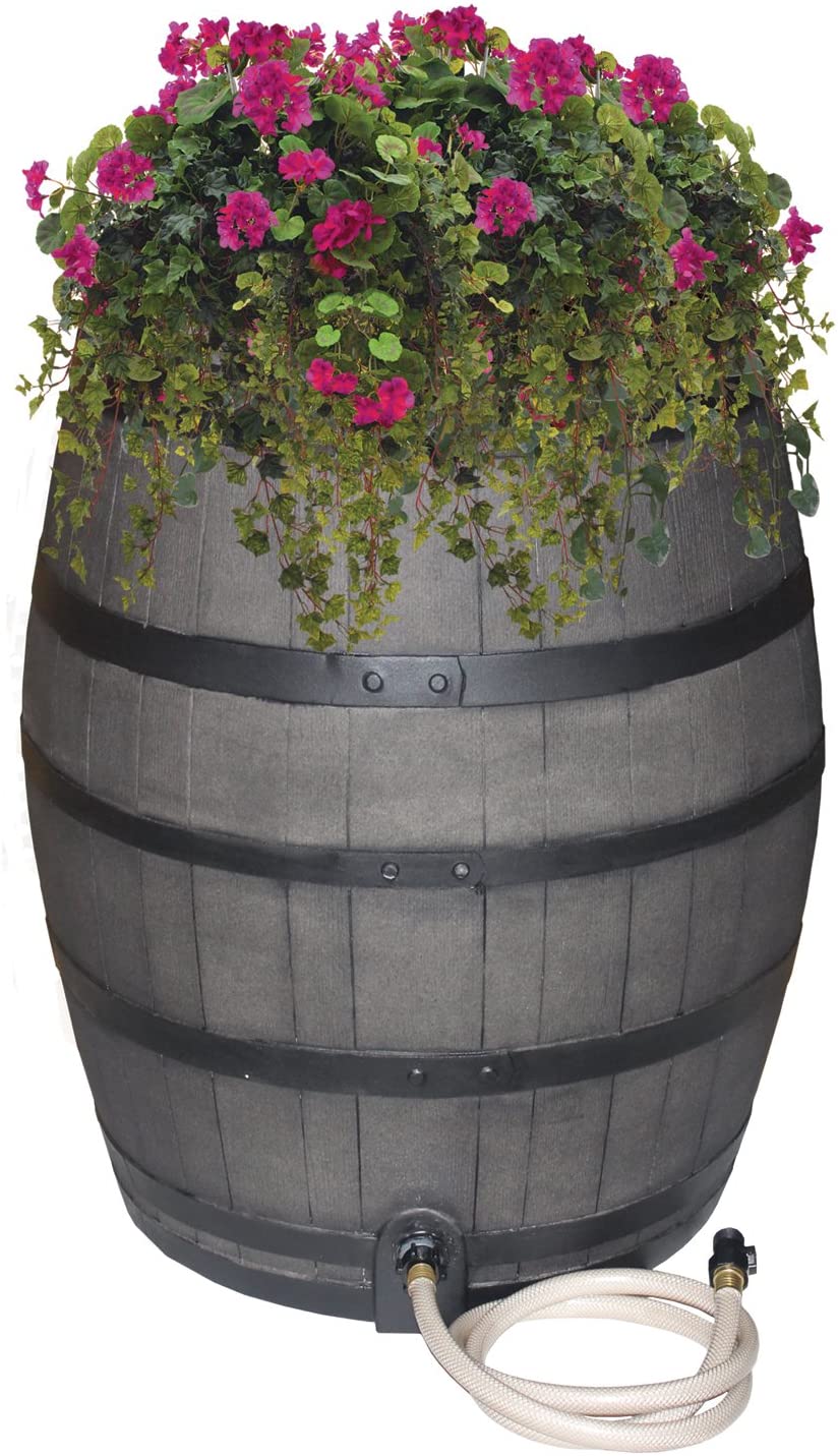Emsco Group Rescue 50 Gallon Whiskey Rain Barrel