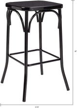 Load image into Gallery viewer, Better Homes &amp; Gardens Matilda Backless Counter Stool (Black, 29&quot;)