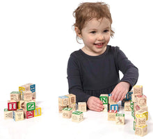Load image into Gallery viewer, Melissa &amp; Doug Wooden ABC/123 Blocks