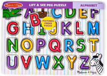 Load image into Gallery viewer, Melissa &amp; Doug Upper &amp; Lower Case Alphabet Puzzle