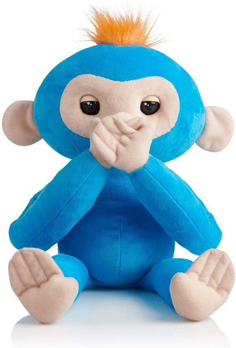 Interactive Boris (Blue) - Advanced Plush Baby Monkey Pet