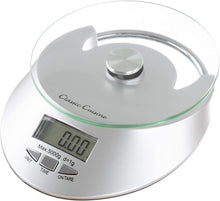 Load image into Gallery viewer, Classic Cuisine Kitchen Scale-Digital Electronic Food Weighing Appliance 11LB. or 5000g Capacity-Measure Cooked Portions, Meat, Baking Ingredients